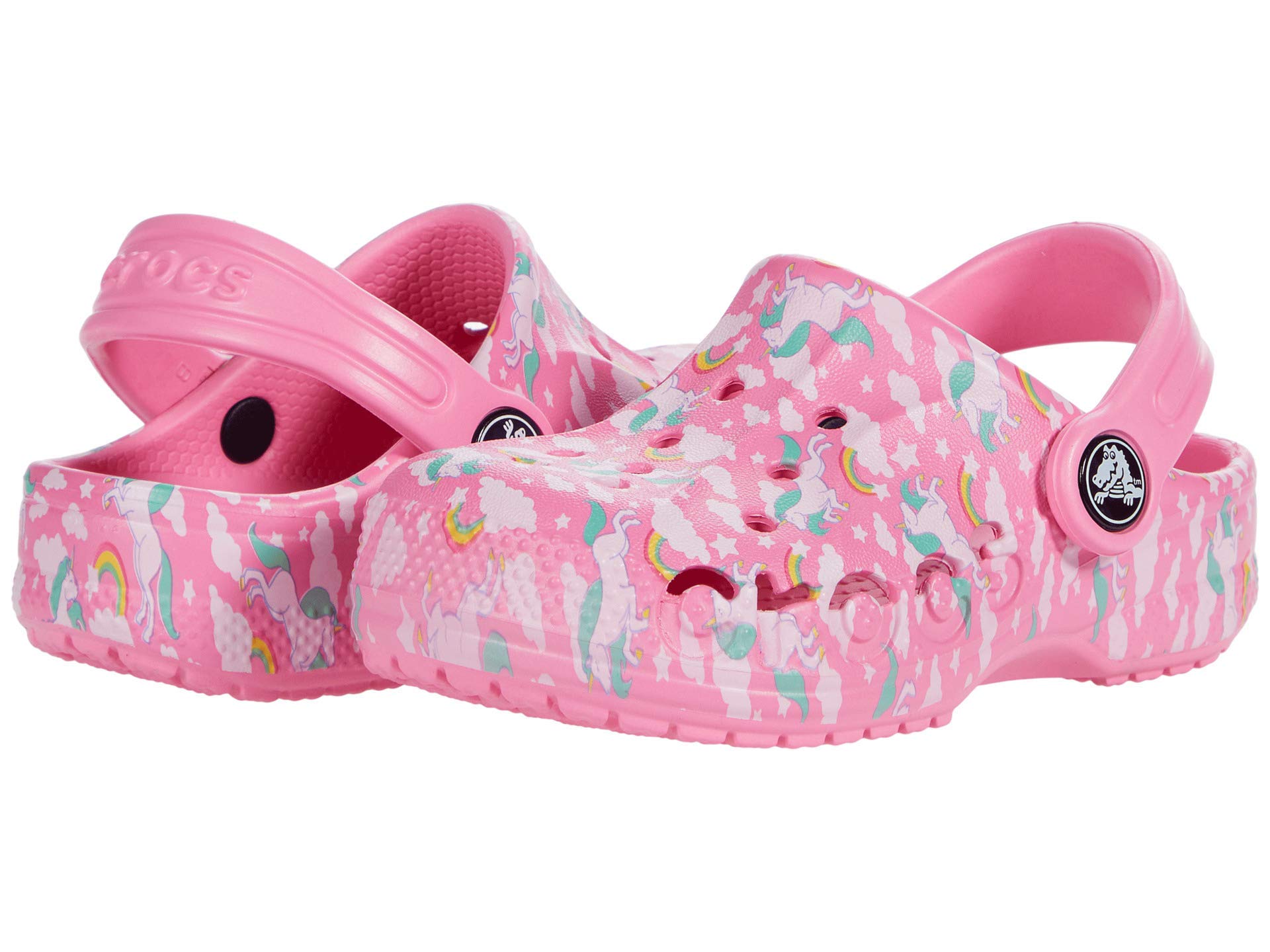 Crocs Unisex-Child Baya Graphic Clogs | Comfortable Water Shoes for Kids | Perfect for Beach, Pool & Outdoor Play