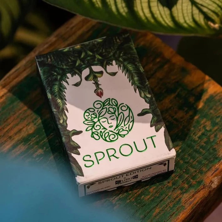 Sprout Mini Playing Cards - Compact & Durable for Travel, Camping, and Parties | Fun Card Games for Kids & Adults