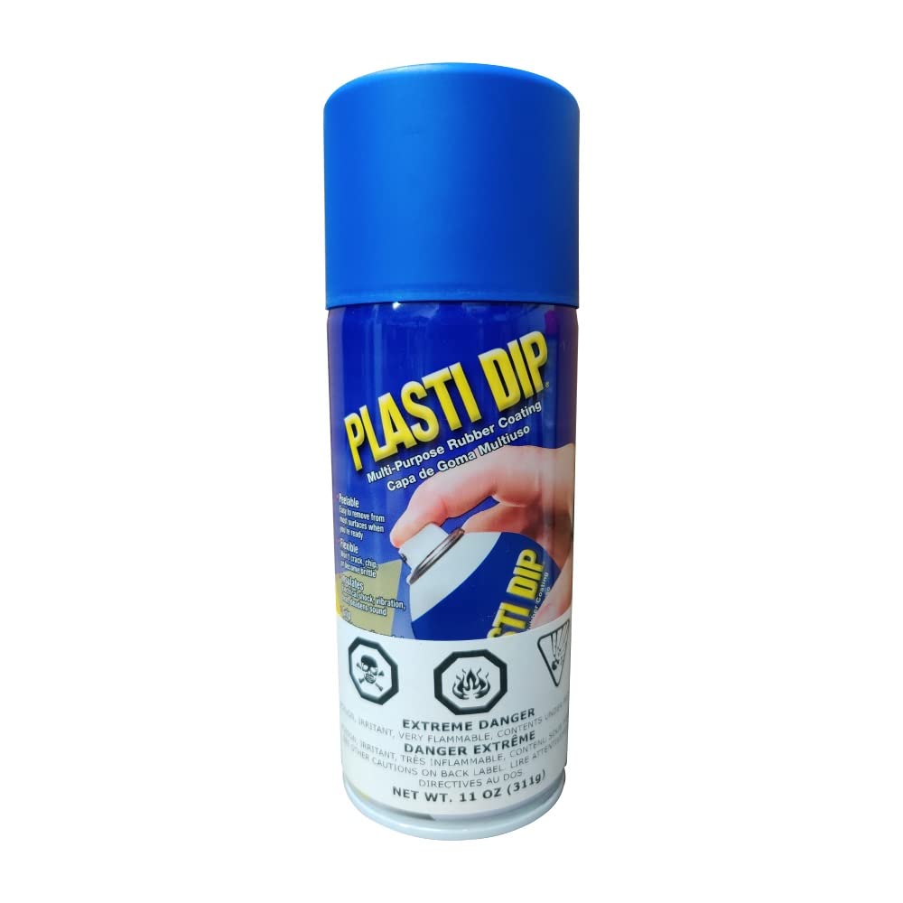 Performix Plasti Dip Flex Blue Aerosol Spray Can - Protective Rubber Coating for Tools, Handles, Electronics - DIY, Automotive, Home Improvement Projects