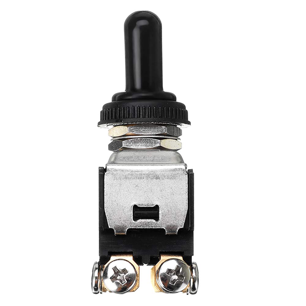KEDU HY29D 125V/250V DPDT On-On Silver Contacts 6 Pin Momentary Screw Toggle Switch - Heavy Duty Electrical Switch for Industrial Equipment, Automotive, and Home Appliances