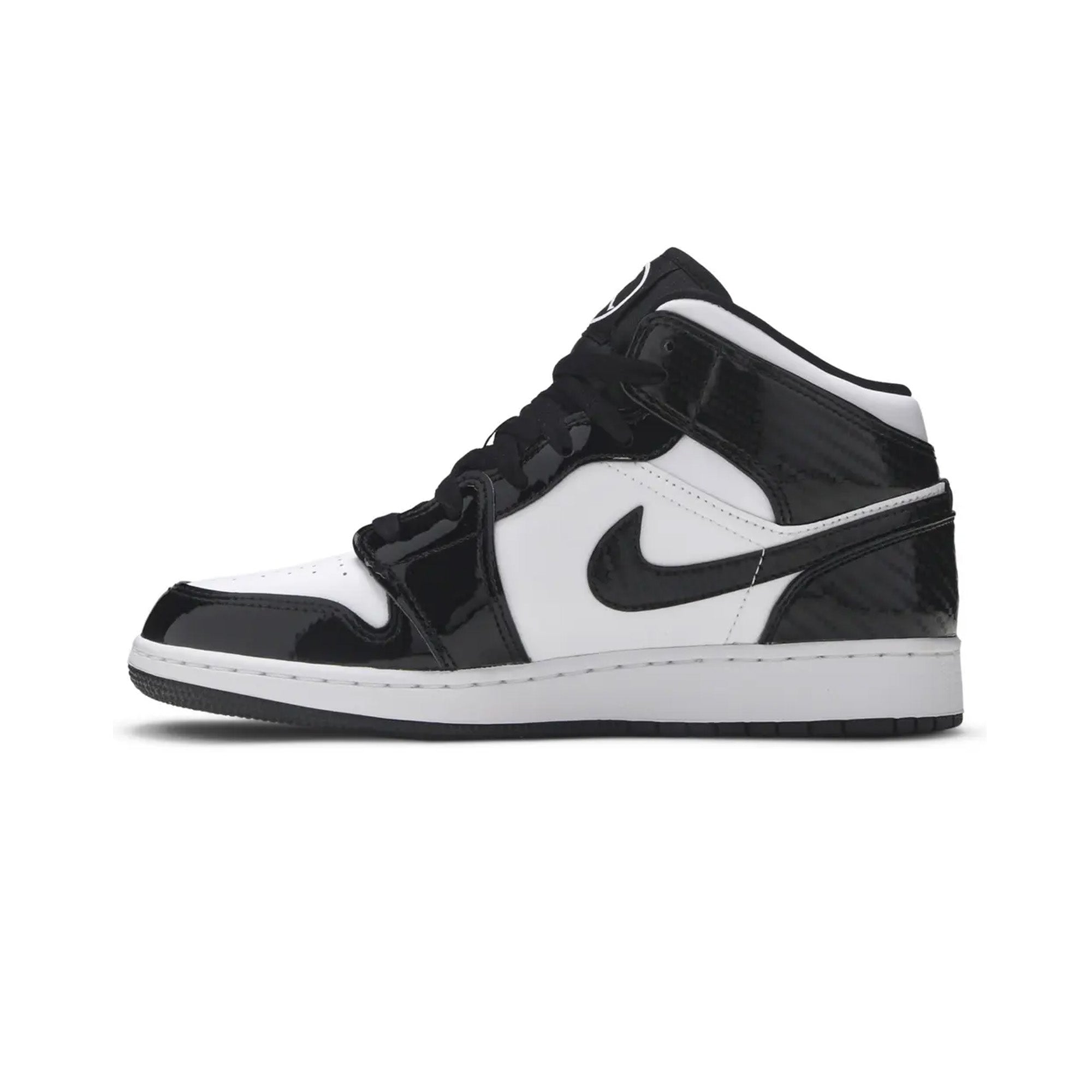 Air Jordan 1 Mid 'Carbon Fiber All Star' GS Basketball Shoes - Stylish Sneakers for Women & Girls - Perfect for Basketball, Streetwear & Casual Fashion