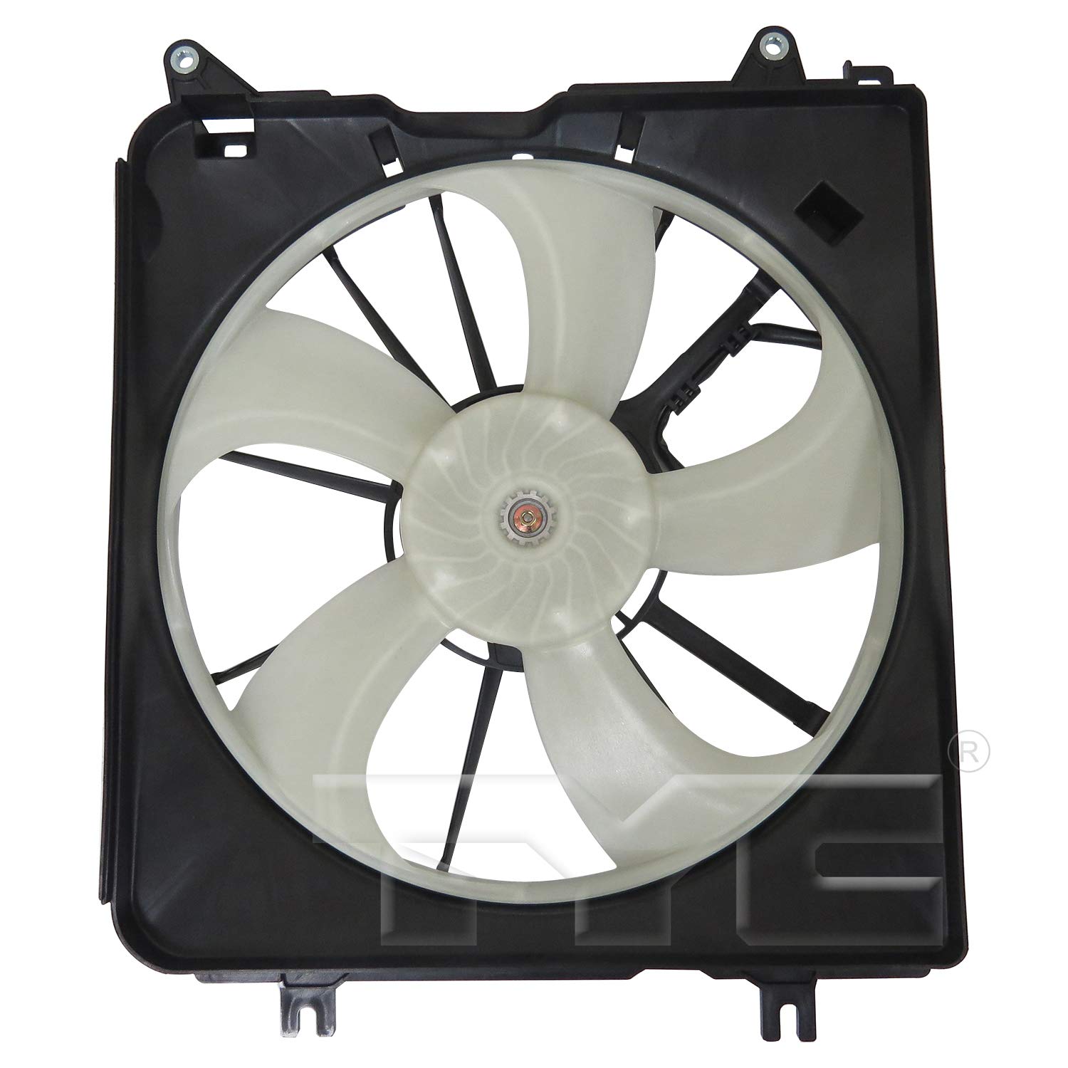 High-Performance Engine Cooling Fan Assembly for 2017-2019 Honda CR-V (Left Driver Side) - OEM Replacement Part for Overheating Prevention & Optimal Engine Cooling | Perfect for Daily Commute, Road Trips & Hot Weather Driving
