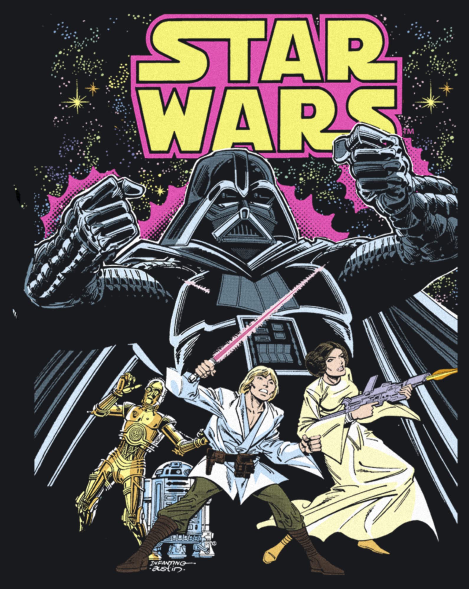 **Star Wars Comic Wars Women's Mineral Wash Short Sleeve Crop Tee – Vintage-Inspired Graphic T-Shirt for Casual Wear & Cosplay**