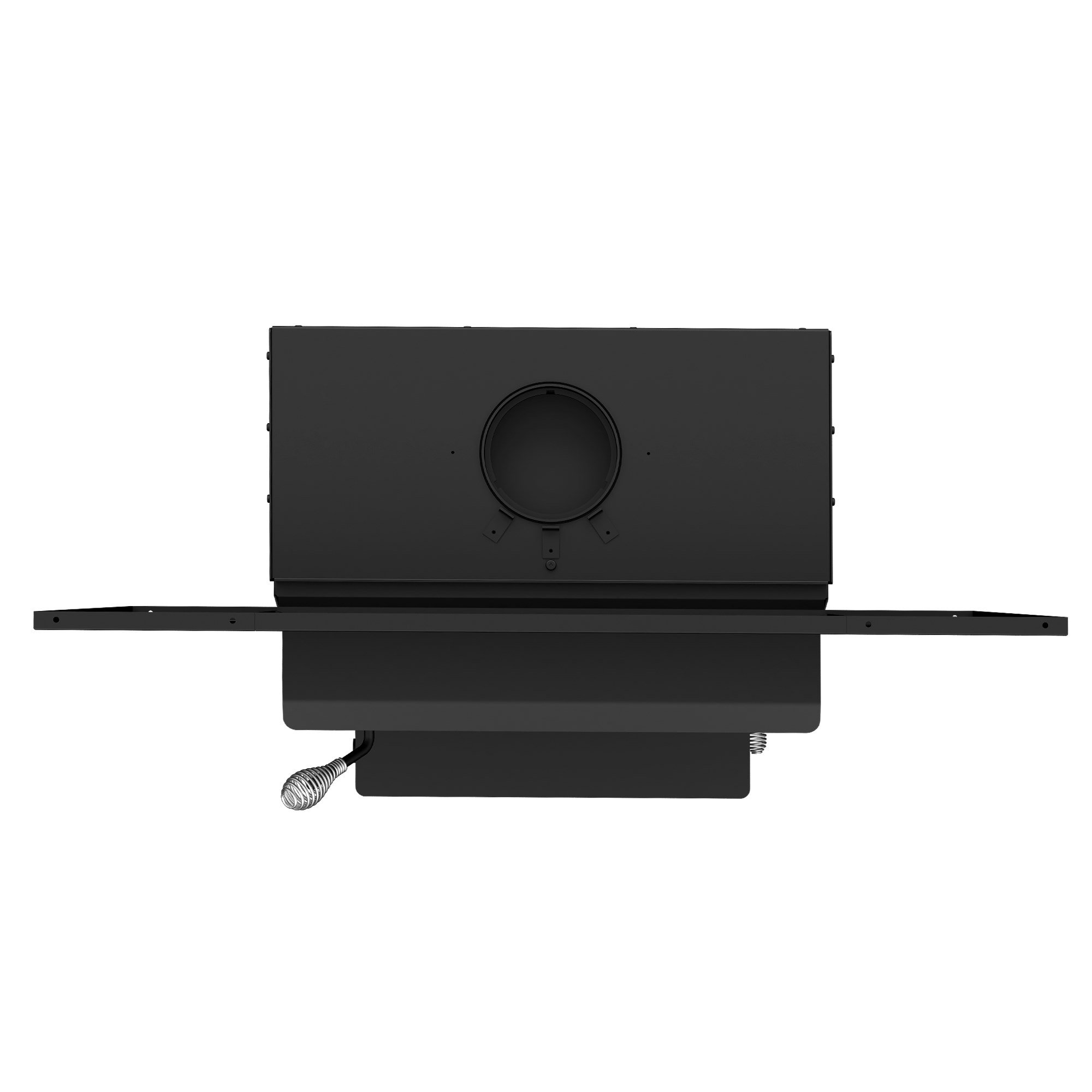 Drolet Escape 1500 I High Efficiency EPA Certified Wood Burning Insert with Faceplate & Blower - Perfect for Home Heating & Fireplace Upgrade (Living Room, Cabin, Winter Use)