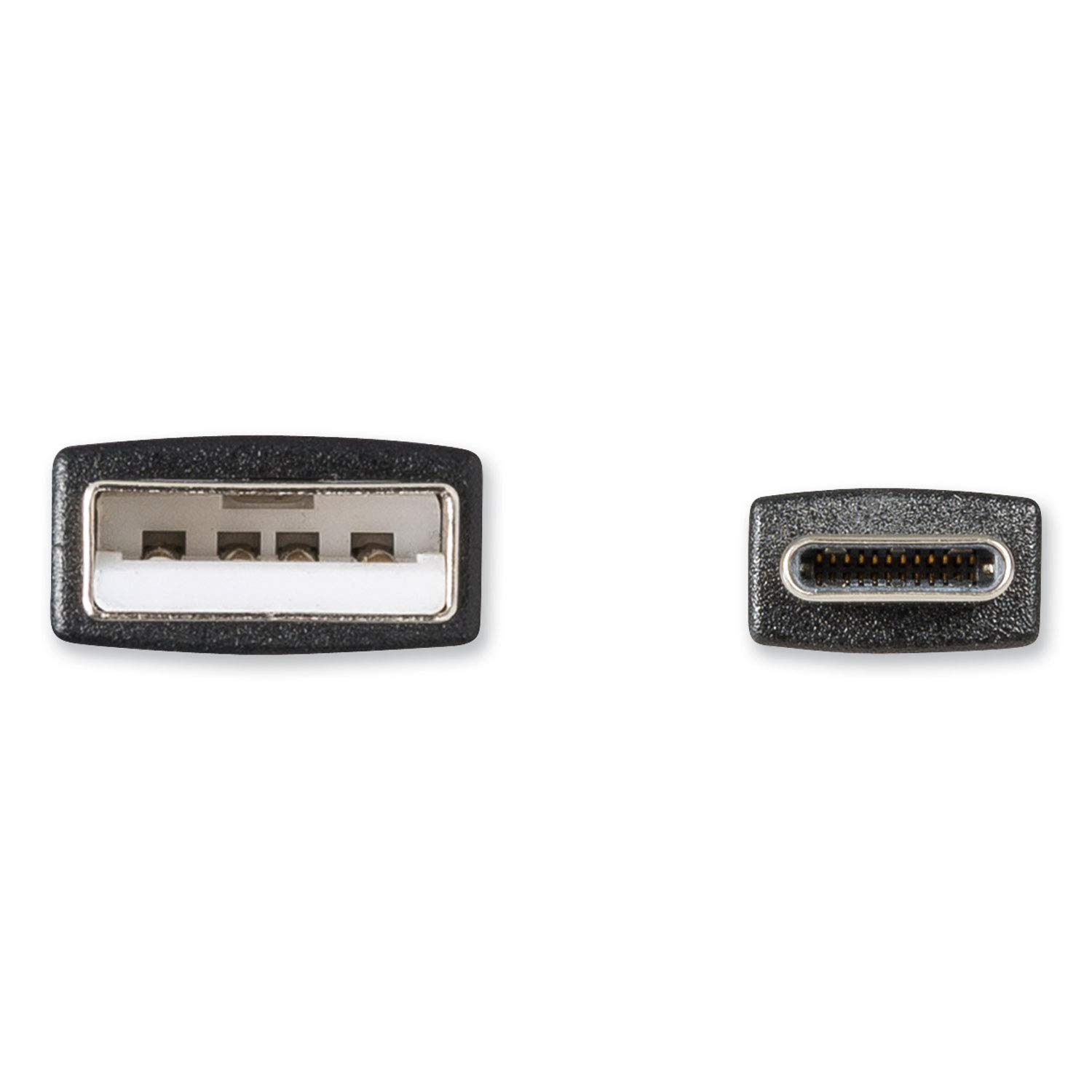 Innovera IVR30016 10ft USB to USB-C Cable Fast Charging & Data Sync - Black | Compatible with iPhone 15, Samsung Galaxy, MacBook & More | Perfect for Home, Office & Travel Charging