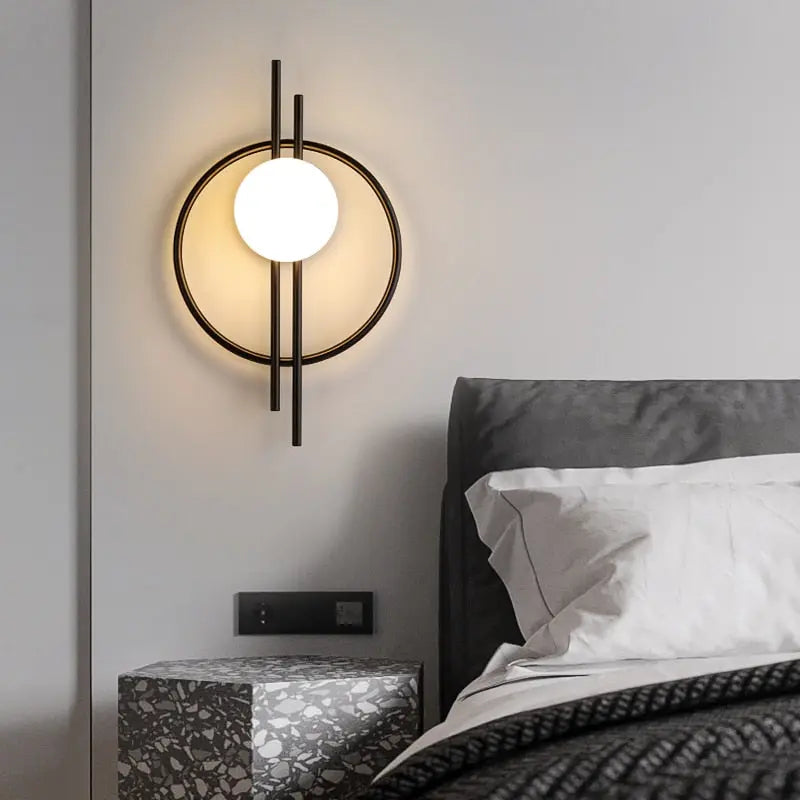 Bambi LED Bubble Wall Light - Modern Waterfall Decor for Home, Office, Spa - Soothing Ambient Lighting for Relaxation & Meditation