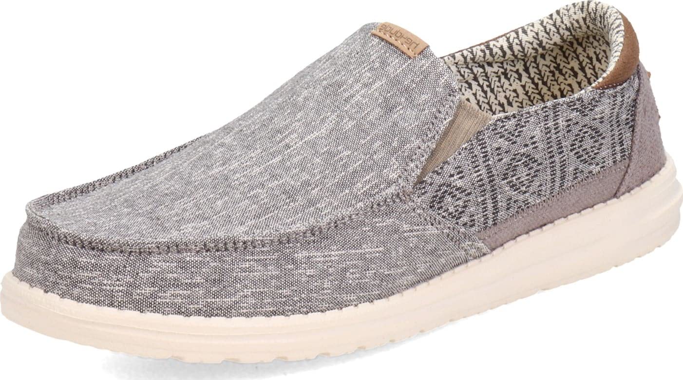 Hey Dude Men's Thad Slip-On Loafers - Lightweight & Comfortable Casual Shoes for Men in Multiple Colors | Perfect for Travel, Work & Everyday Wear