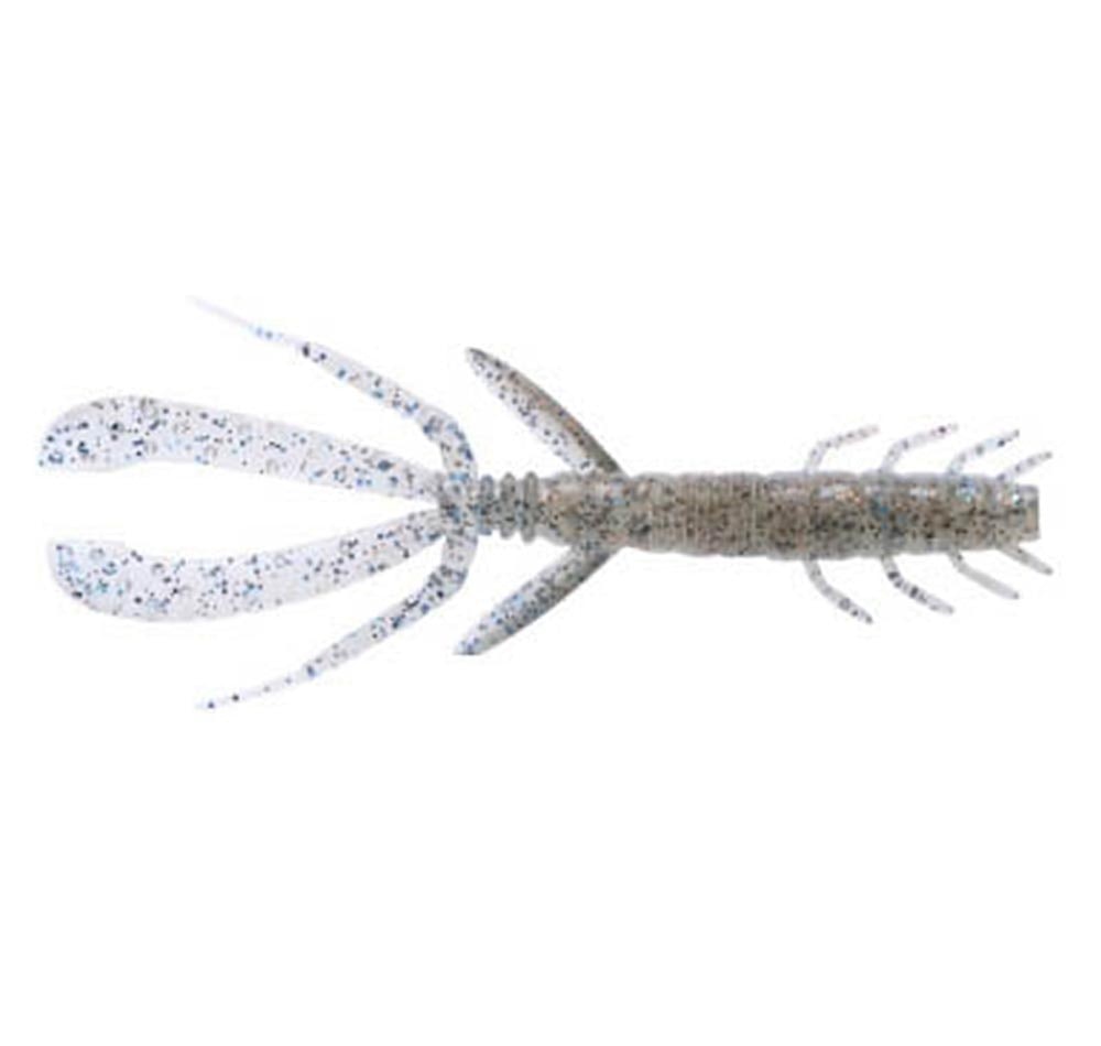 Berkley Powerbait 3 Power Shrimp Soft Plastics Fishing Lures - Saltwater & Freshwater Bass Fishing Bait for Trout, Catfish, and Panfish