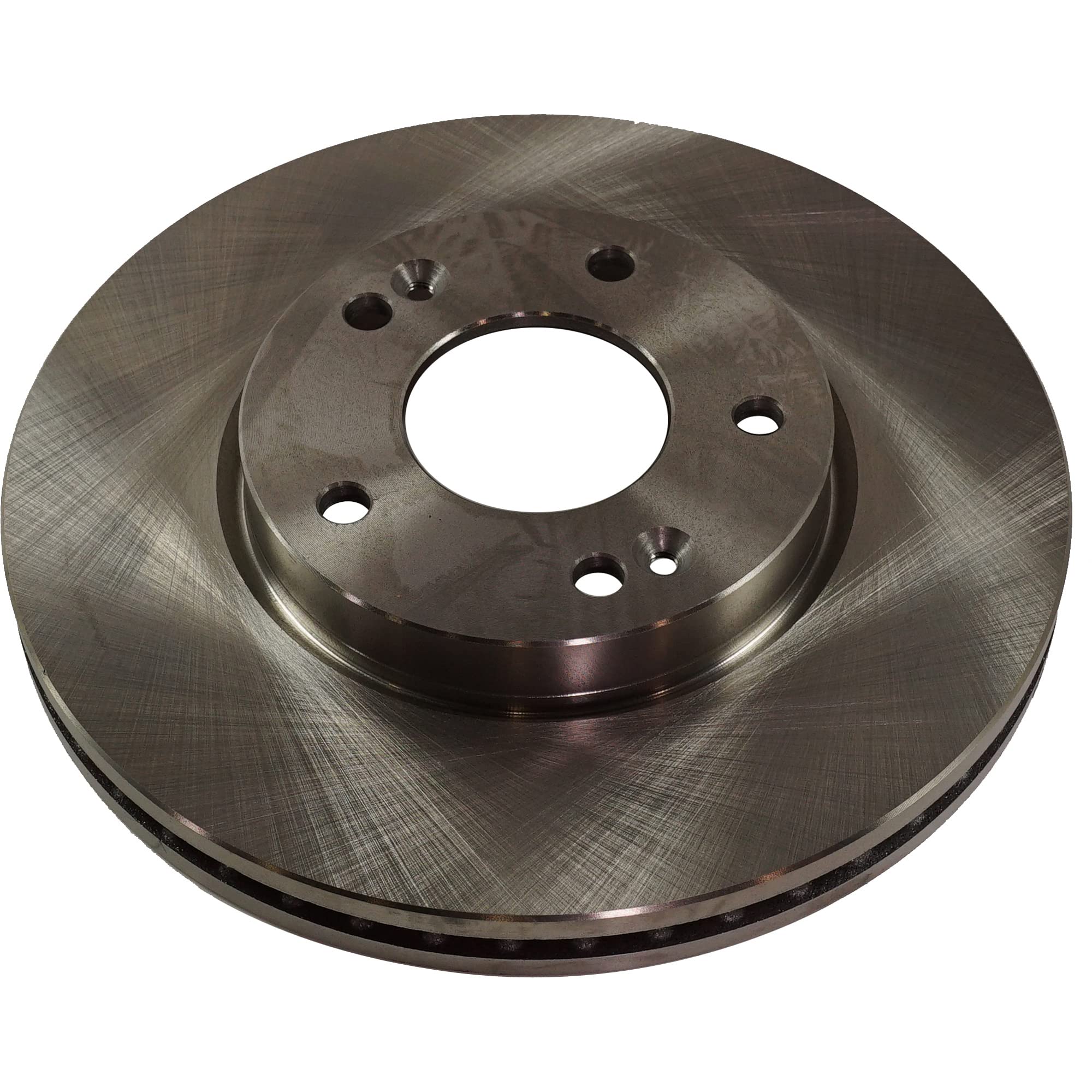 High-Performance Front Brake Disc and Pad Kit for 2007-2009 Kia Rondo - 5-Lug Ceramic Brake Pads & Cast Iron Rotors - Perfect for Daily Commuting and City Driving