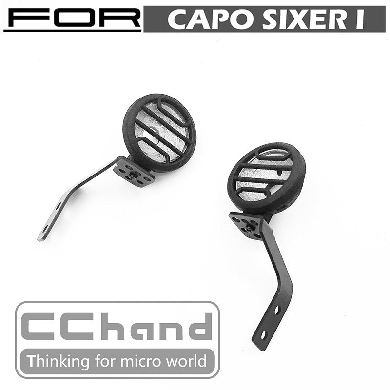 1/16 Scale RC Car LED Headlight Spare Parts for Capo Off-Road Crawler Vehicles - DIY Upgrade & Replacement for Night Driving & Trail Adventures