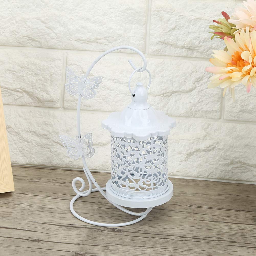 Bird Cage Candle Holder - Hollow Hanging Decorative Lantern for Home Table Centerpiece, Wedding & Baby Shower Decor - European Style Household Ornament (Perfect for Romantic Dinners, Garden Parties & Boho Home Decor)