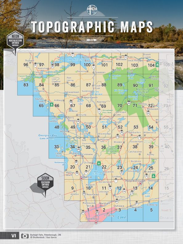 Backroad Mapbooks Cottage Country Ontario 7th Edition - Detailed Travel Maps for Outdoor Adventures, Hiking, and Camping in Ontario's Cottage Country