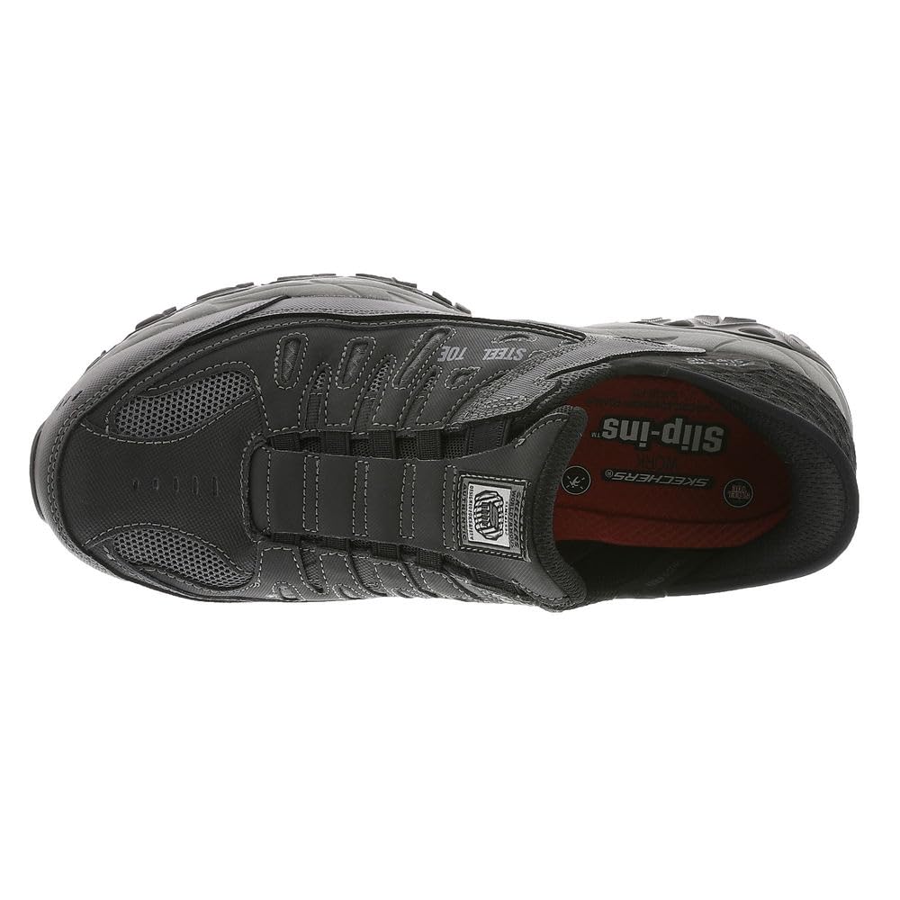 Skechers Men's Hands Free Slip-On Sneakers - Comfortable Lightweight Walking Shoes for Work & Travel | Easy On/Off Slip-Ins with Memory Foam | Casual Athletic Shoes for Everyday Wear