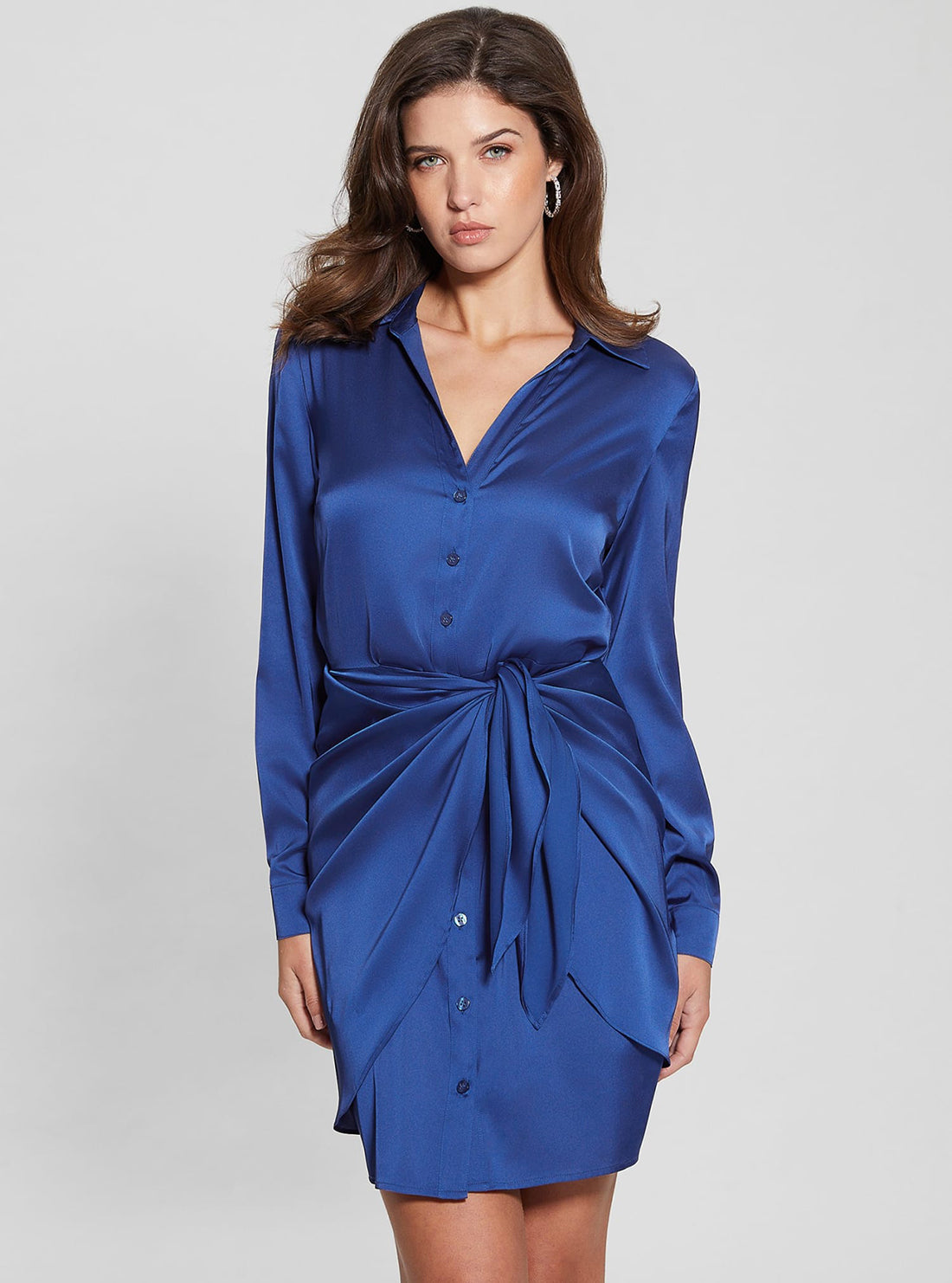 Eco Blue Alya Dress - Sustainable Women's Summer Dress for Casual Wear, Beach Outings & Date Nights | Lightweight & Comfortable