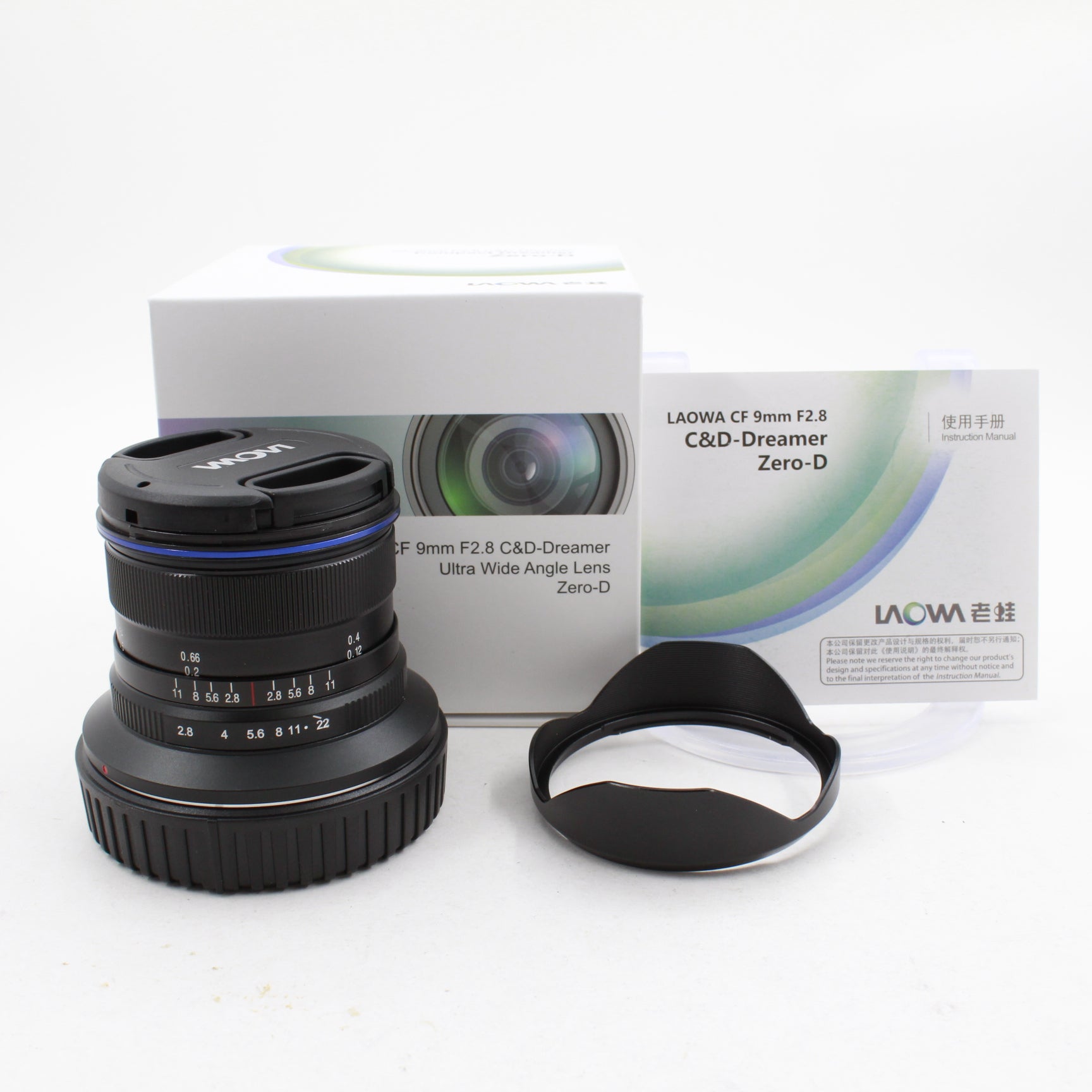 Laowa 9mm f/2.8 Zero-D Ultra Wide Angle Lens for Canon RF Mount - Like New Open Box - Perfect for Landscape, Architecture & Interior Photography