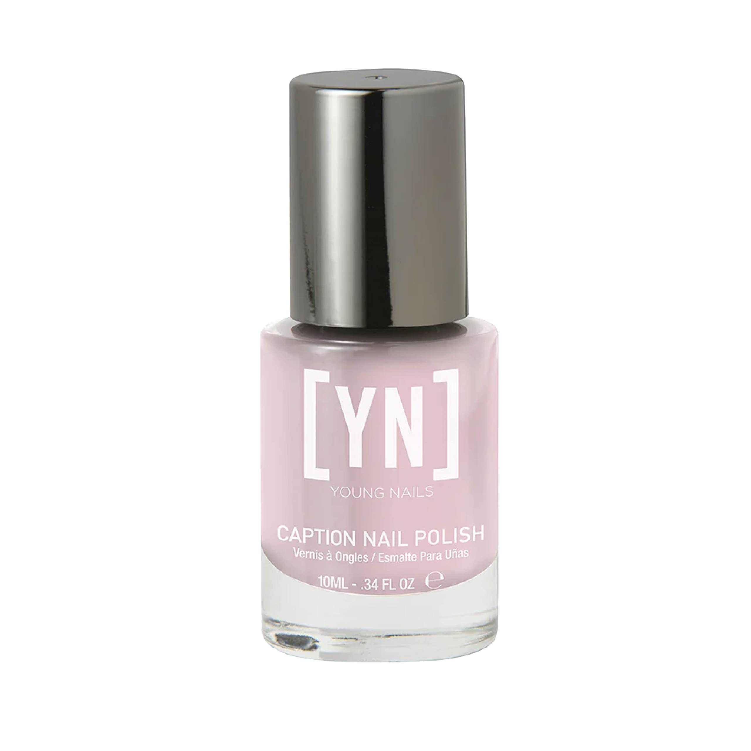 Young Nails Caption Nail Polish - Long Lasting Chip Resistant Nail Lacquer with High Gloss Shine Finish, Professional Salon Quality Nail Polish for Manicure, Pedicure & At-Home Nail Care