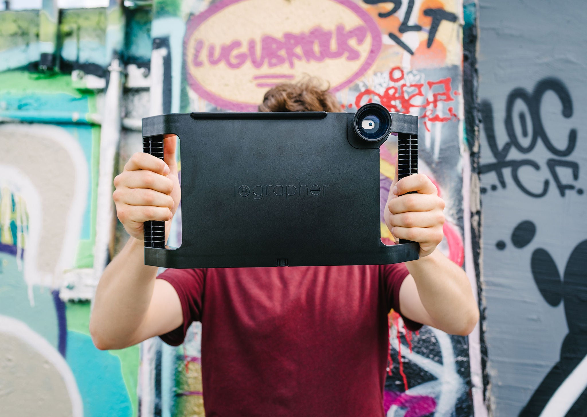 iOgrapher Filmmaking Case for iPad 10.5 with Lens Ring - Compatible with iPad Pro 10.5, iPad Air 3, iPad 7th/8th/9th Gen 10.2 - Perfect for Vlogging, YouTube Videos & Professional Film Production