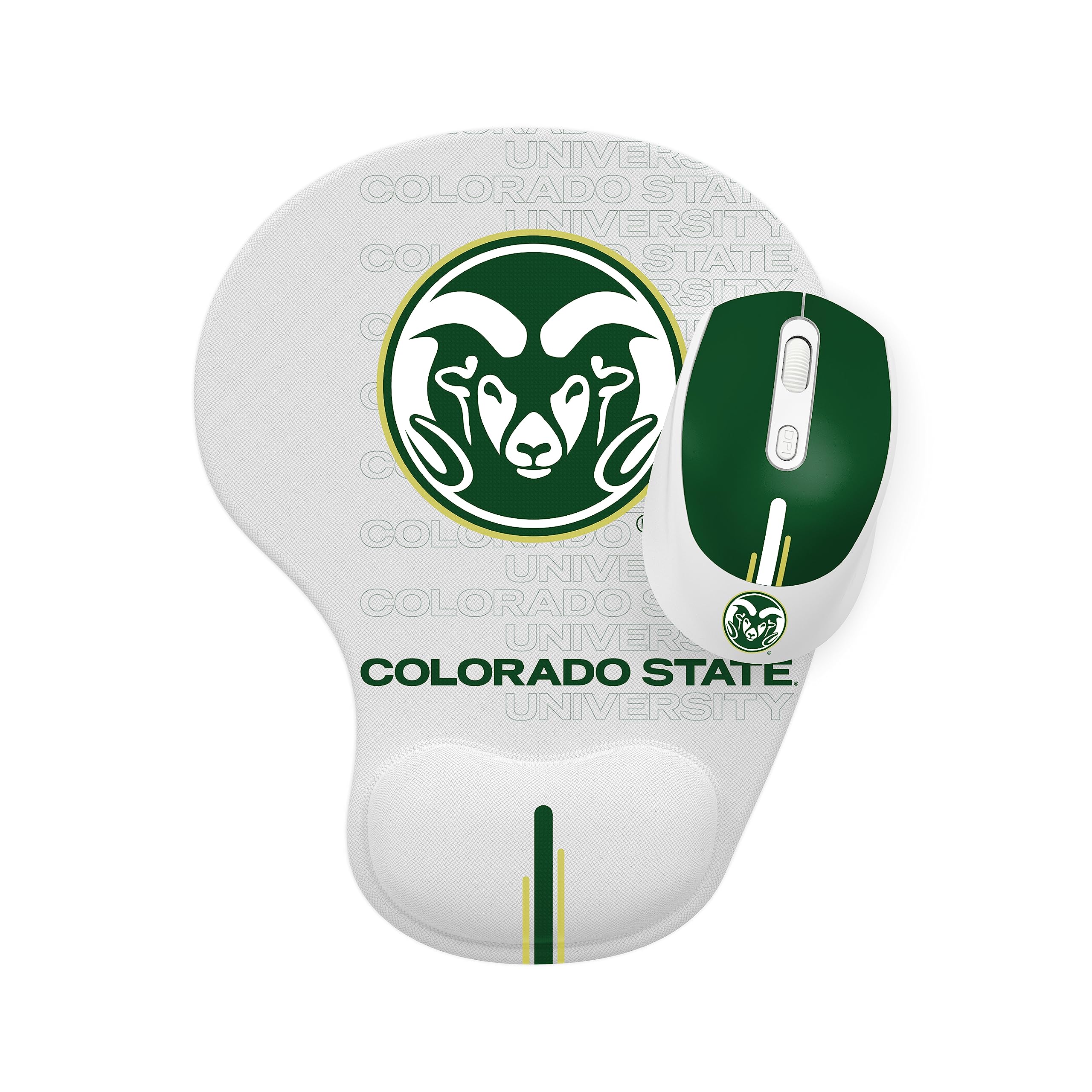 SOAR NCAA Unisex Wireless Mouse with Ergonomic Design & Non-Slip Mouse Pad - Perfect for Gaming, Office Work, and College Students