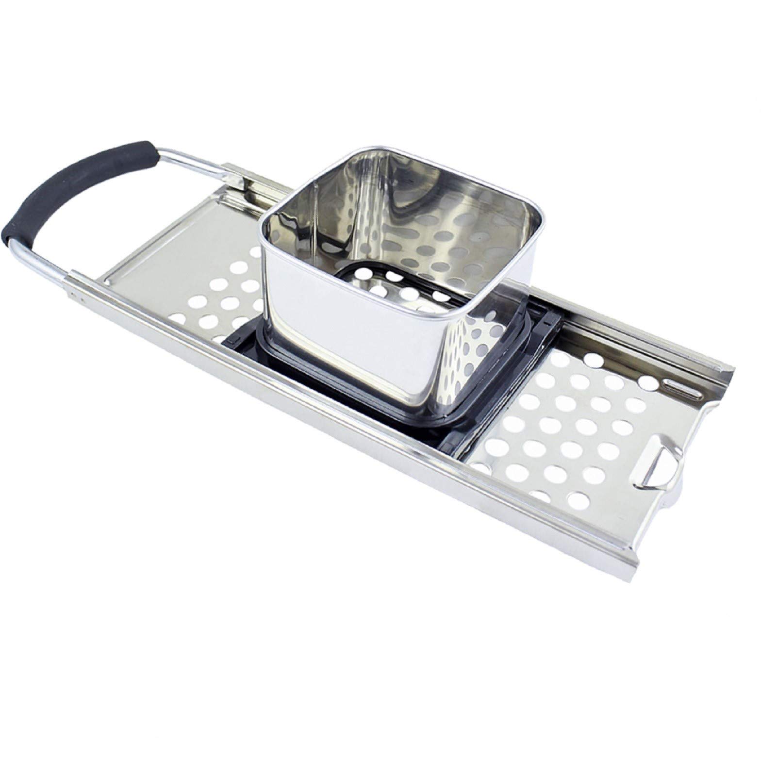 Premium Stainless Steel Spaetzle Maker - German Noodle & Dumpling Press with Ergonomic Handle | Dishwasher Safe | Perfect for Homemade Pasta, European Cuisine & Comfort Food Cooking