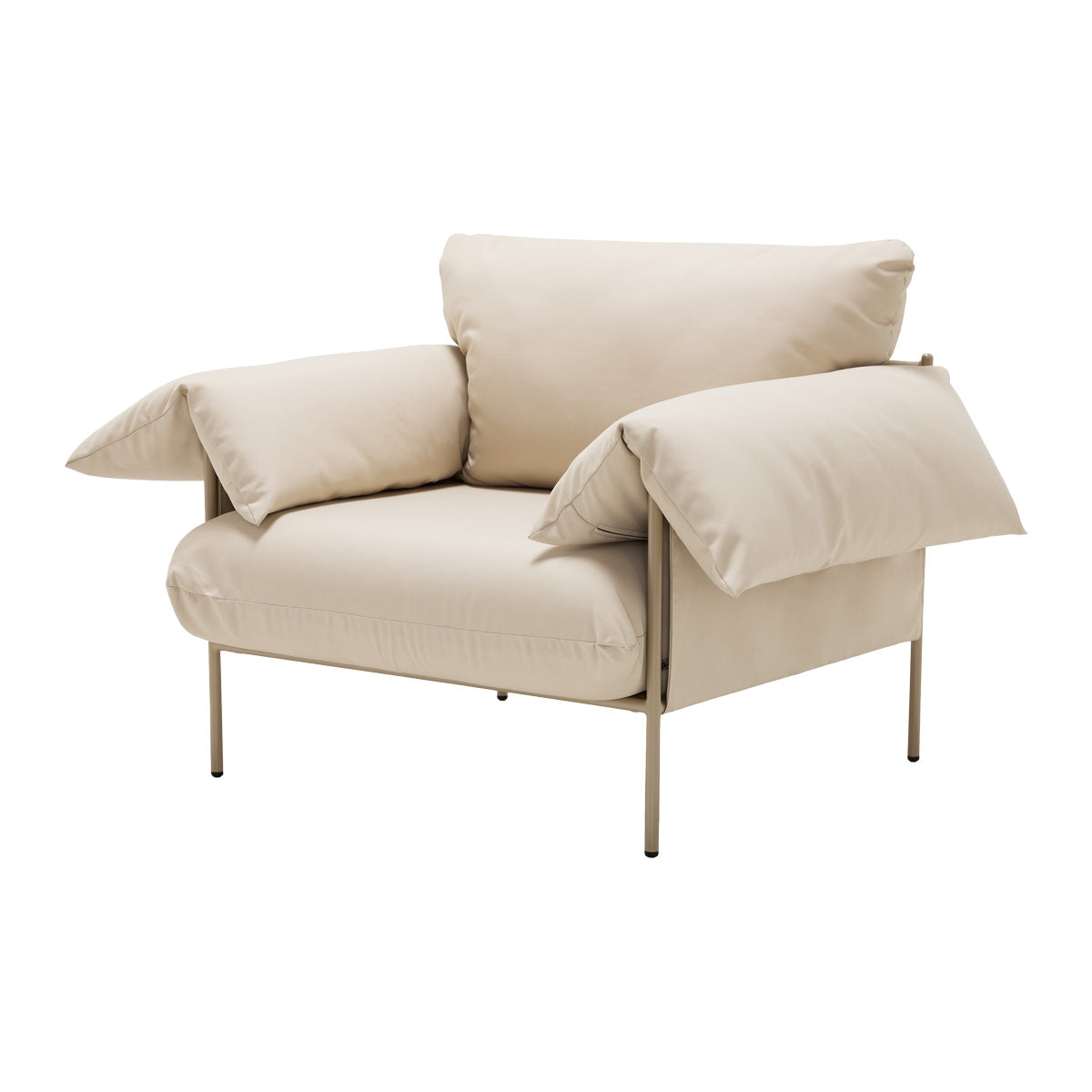 Alva Outdoor Armchair (Palermo) - Waterproof Wicker Patio Chair with Cushion - Perfect for Garden, Poolside, and Backyard Relaxation