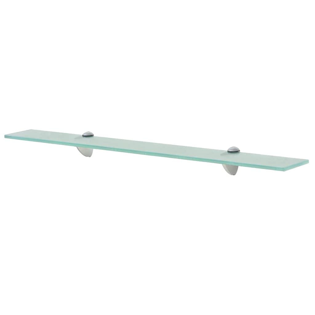 Premium Tempered Glass Floating Shelves - 2 Pack (27.6