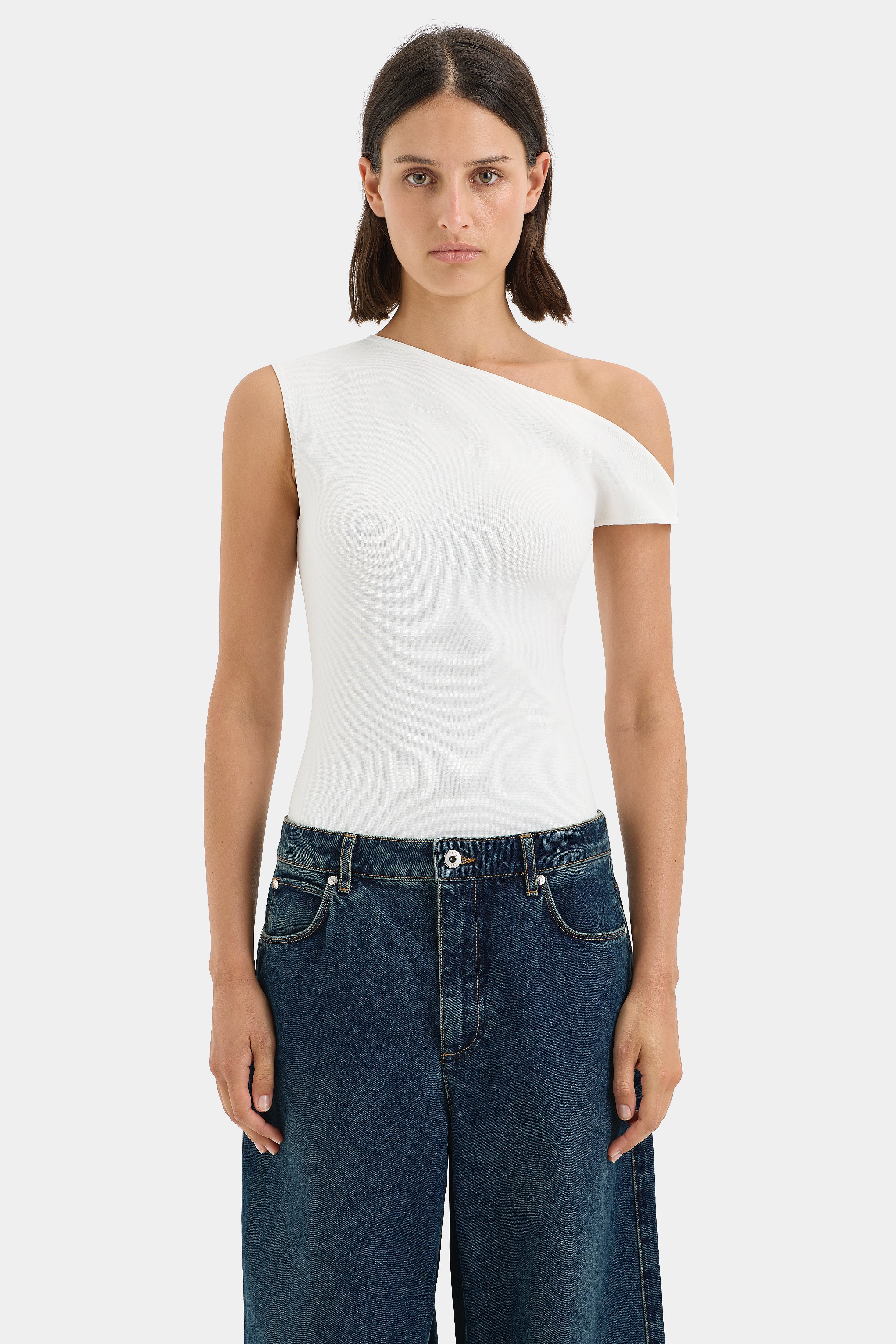 Indigo Twist Top - Stylish Women's Casual T-Shirt for Everyday Wear | Perfect for Outings, Dates & Relaxing at Home