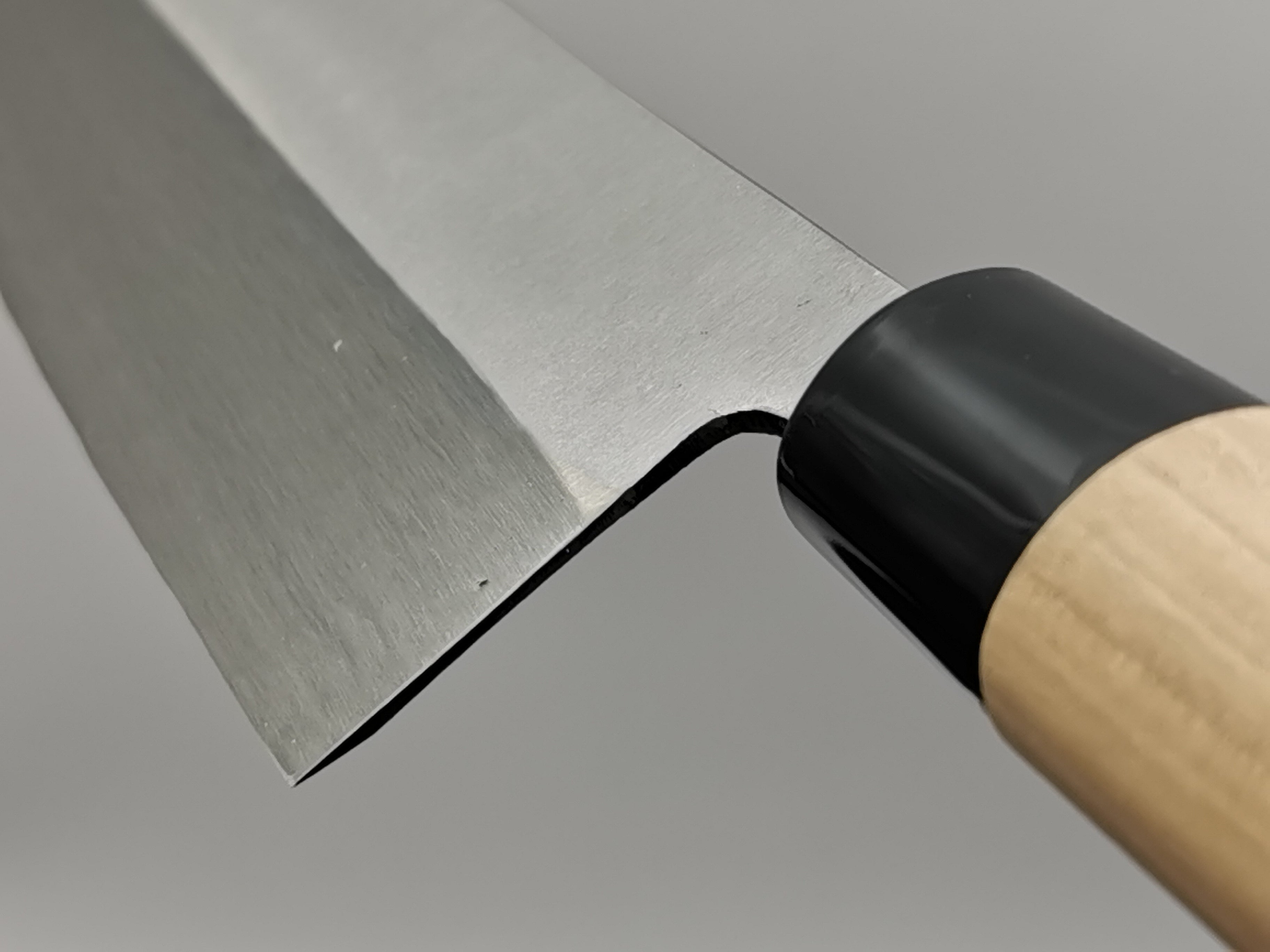 Premium Japanese Nakiri Knife - Michio Ishikawa White #2 Steel Single Bevel Vegetable Cleaver - Perfect for Sushi Chefs & Home Cooking Enthusiasts