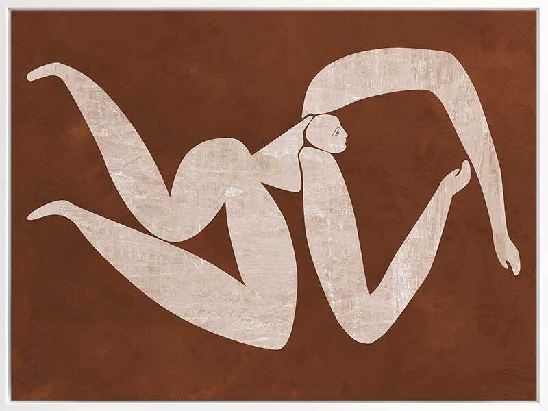 Caroline Cut Out IV Canvas Art Print - Modern Wall Decor for Living Room, Bedroom & Office - Perfect for Home & Office Decor