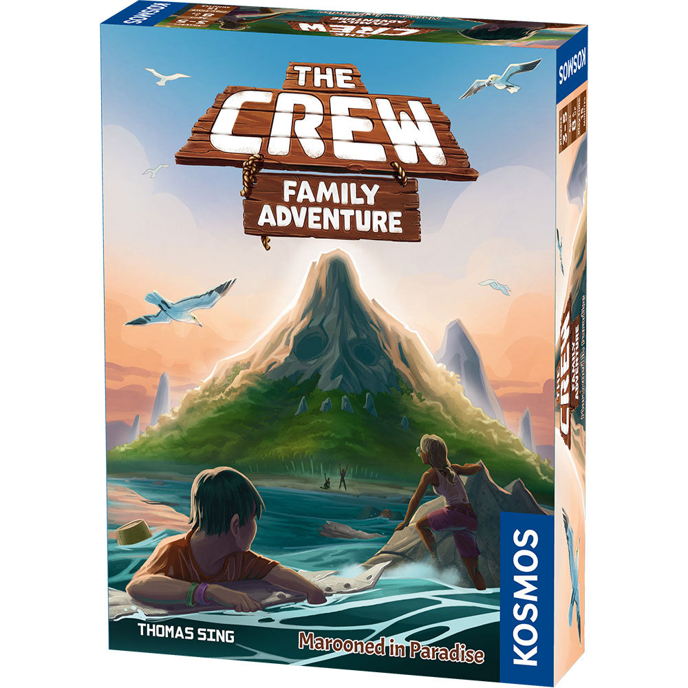 The Crew: Family Adventure - Marooned in Paradise | Exciting Board Game for Family Game Nights & Vacation Entertainment