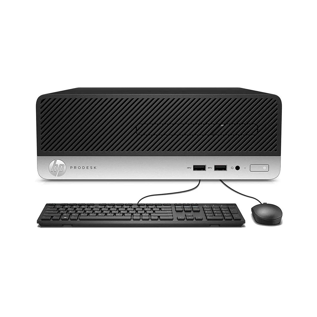 HP ProDesk 400 G4 SFF Business Desktop PC - Intel Core i5-7500 Quad-Core 3.8GHz, 8GB RAM, 256GB SSD, Windows 10 Pro (Certified Refurbished) | DisplayPort, WiFi, Bluetooth | Ideal for Office Work, Home Use & Small Business Computing