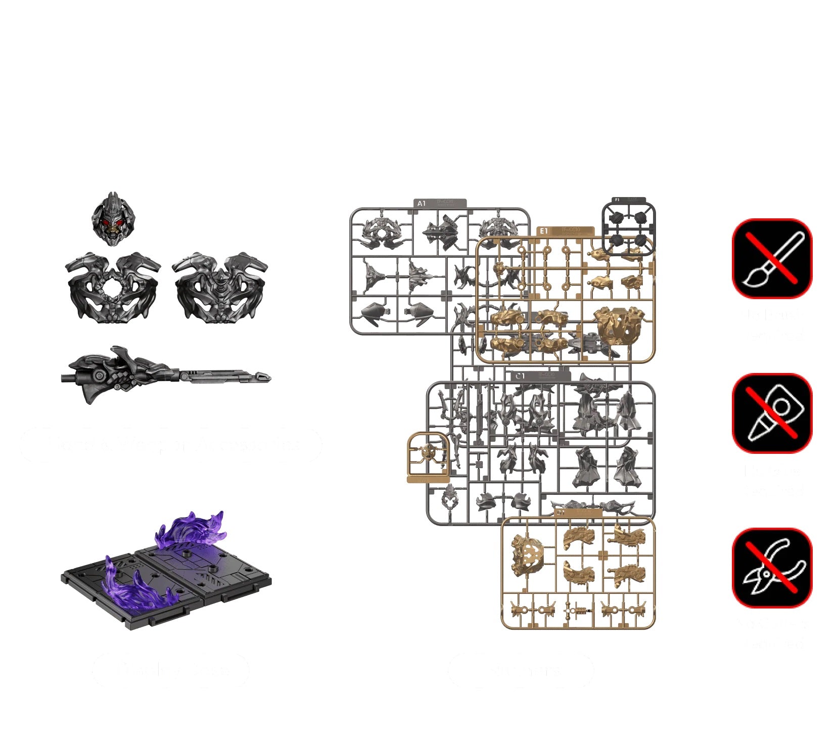 Blokees Transformers Classic Class #10 Megatron (2007 Movie) Model Kit - Collectible Action Figure for Fans & Display - Perfect for Gifts, Home Decor, and Toy Collections