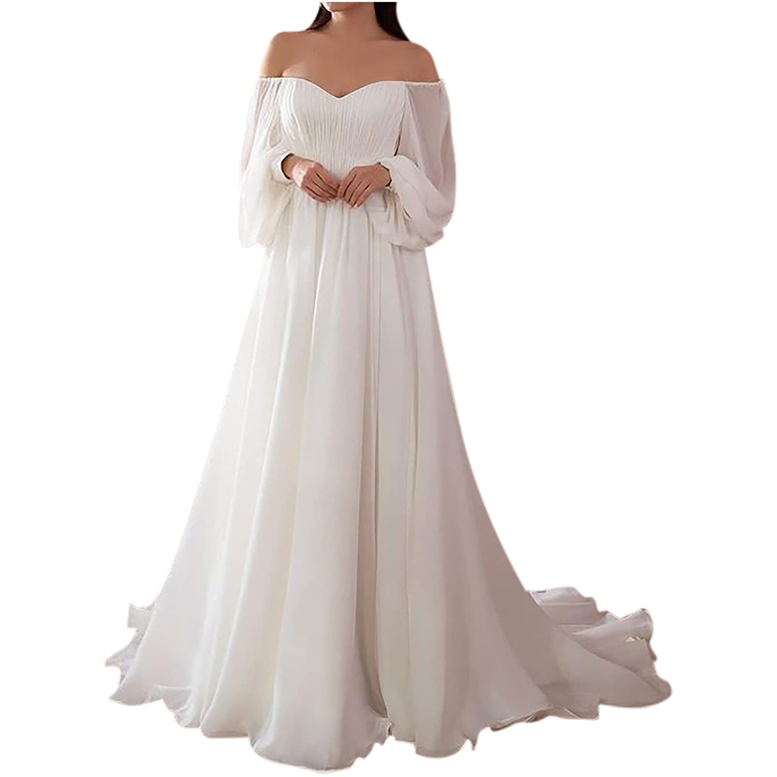 Elegant V-Neck A-Line Wedding Maxi Dress for Women - Sexy Slim Fit with 2/3 Sleeve - Perfect for Bridesmaids, Formal Occasions & Evening Events