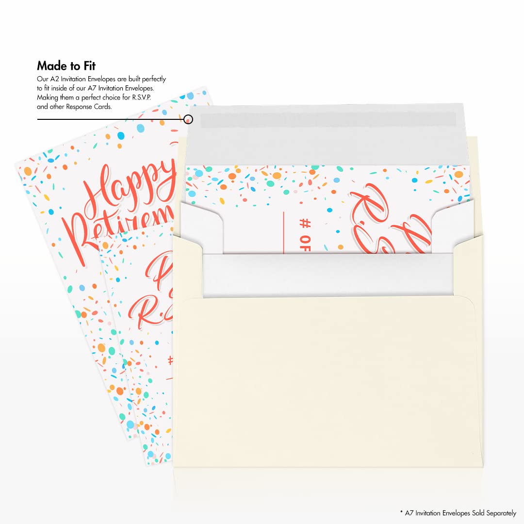 Premium A2 Invitation Envelopes (4 3/8