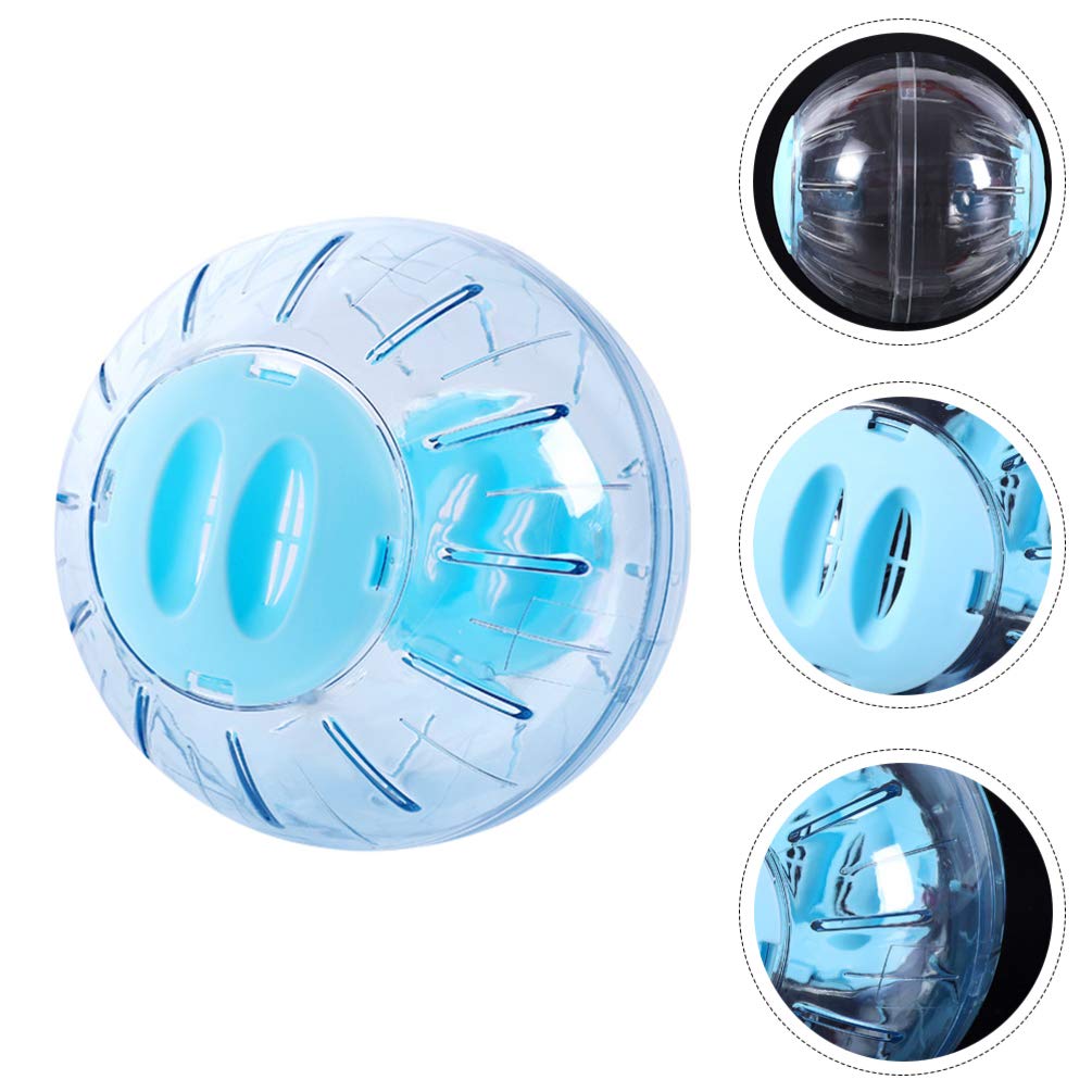 1pc Hamster Exercise Ball - Small Pet Running Wheel Toy for Hamsters, Gerbils & Squirrels | Durable Plastic Rolling Ball for Cage Play & Exercise | Fun Small Animal Activity Toy for Playtime & Fitness