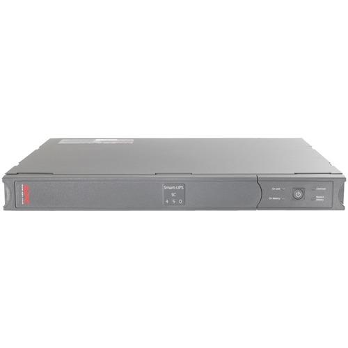 APC Smart-UPS SC 450VA with Network Management Card - Reliable Battery Backup for Home Office & Network Equipment