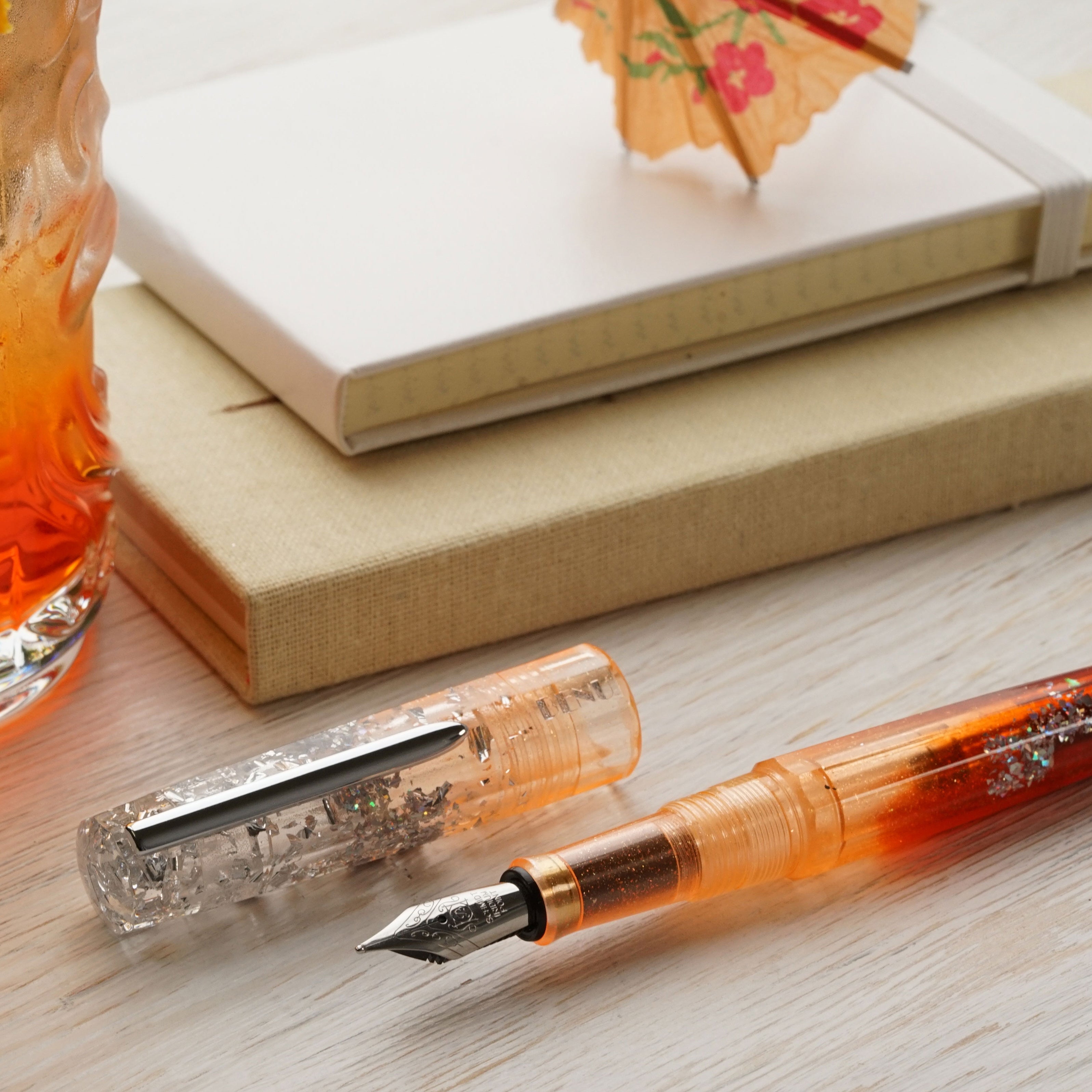 Benu Euphoria Summer Spritz Fountain Pen - LBA Exclusive Luxury Writing Instrument for Elegant Calligraphy & Gifting