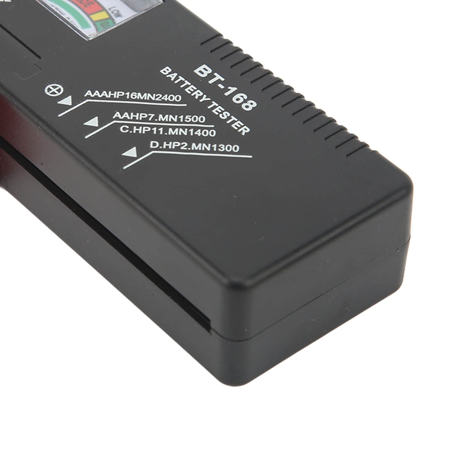 2PCS Battery Tester - Portable AA AAA 1.5V 9V Button Cell Capacity Checker with Pointer Display for Household, Office, and Electronic Devices