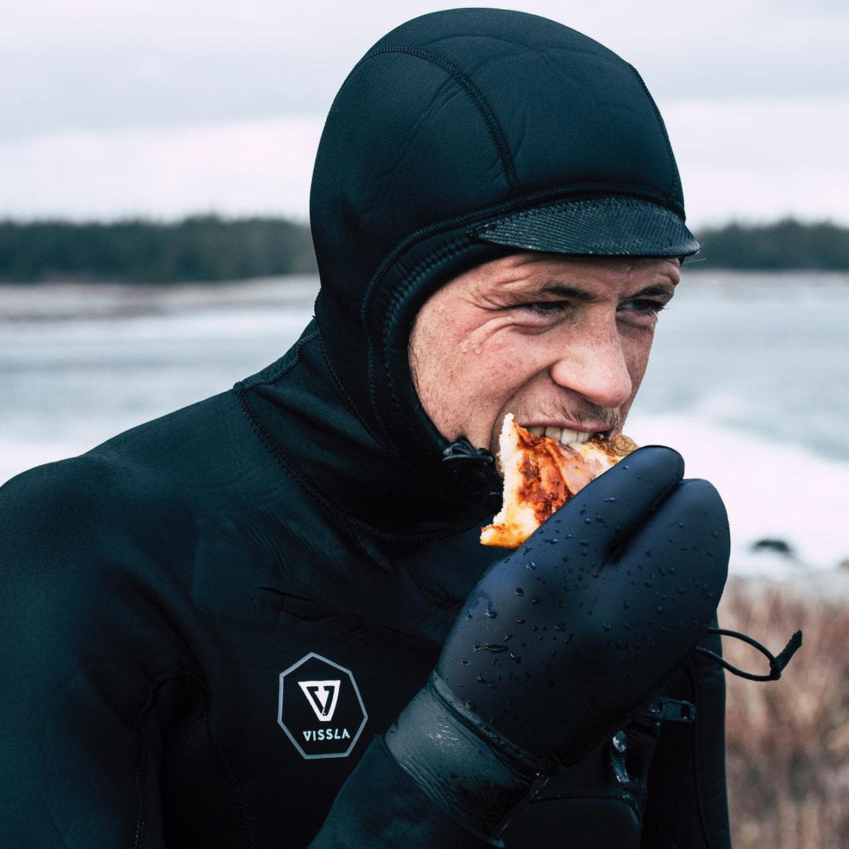 Vissla 7 SEAS Men's 6/5mm Hooded Full Wetsuit for Surfing, Diving & Cold Water Activities - Premium Neoprene Comfort & Warmth