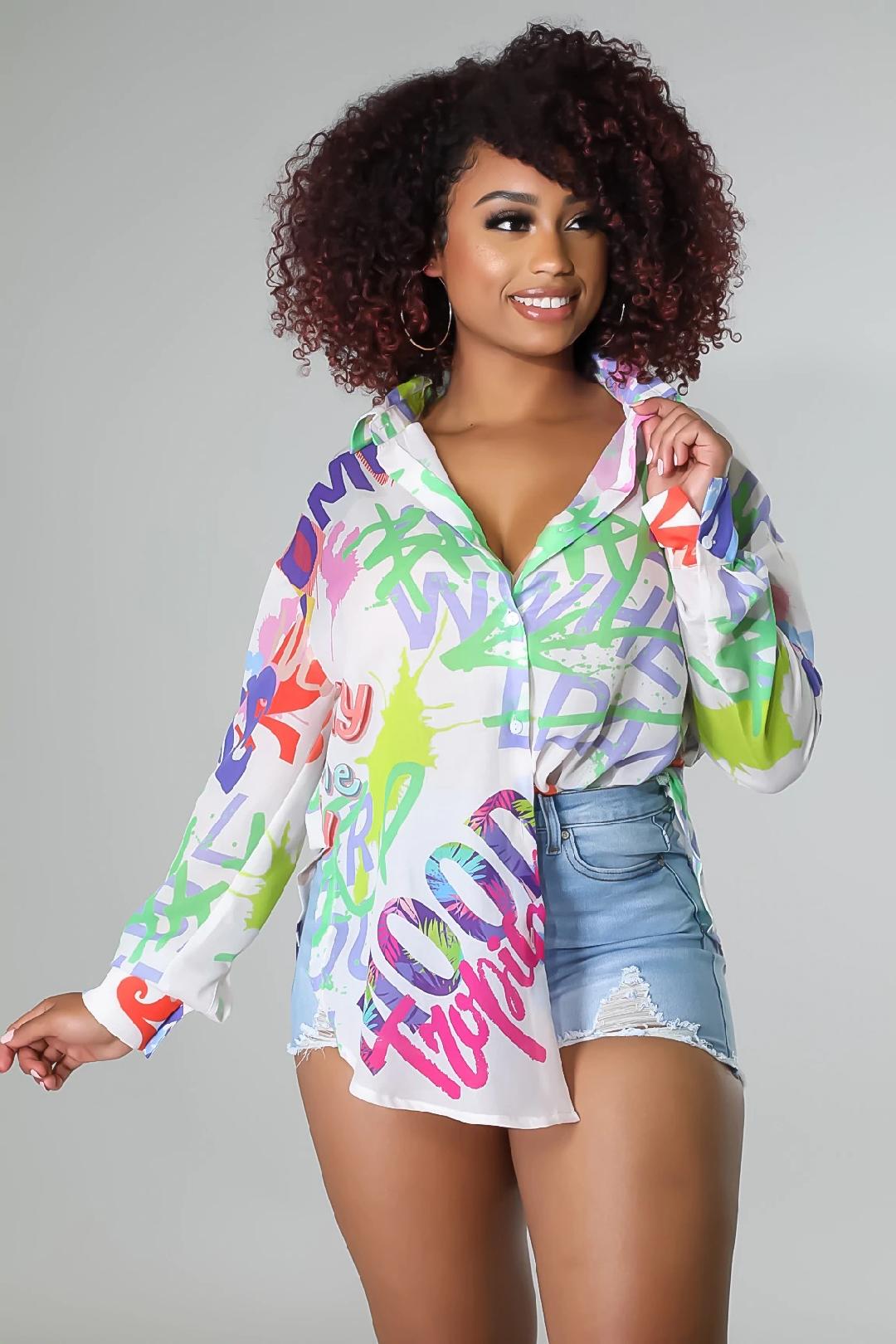Lilly Women's Fashion Tops - Trendy Blouse for Casual Wear, Office, and Party Outfits | Comfortable & Stylish