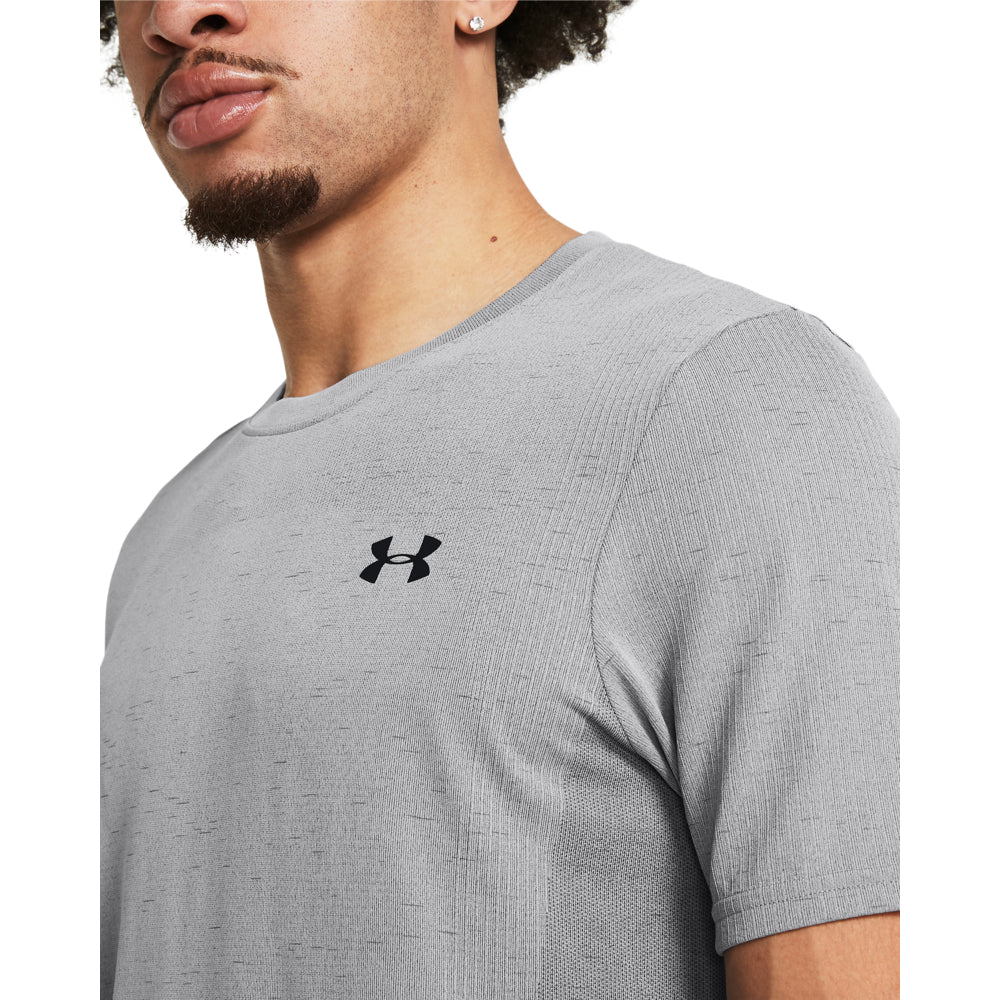 UA Vanish Seamless Men's Workout T-Shirt - Moisture Wicking Athletic Top for Running, Gym & Training - Lightweight Breathable Performance Shirt