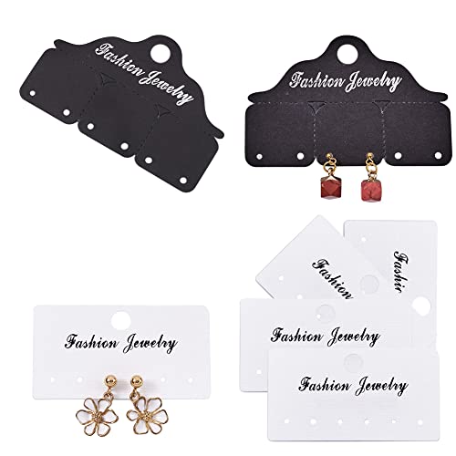 Black and White With Words Fashion Jewelry