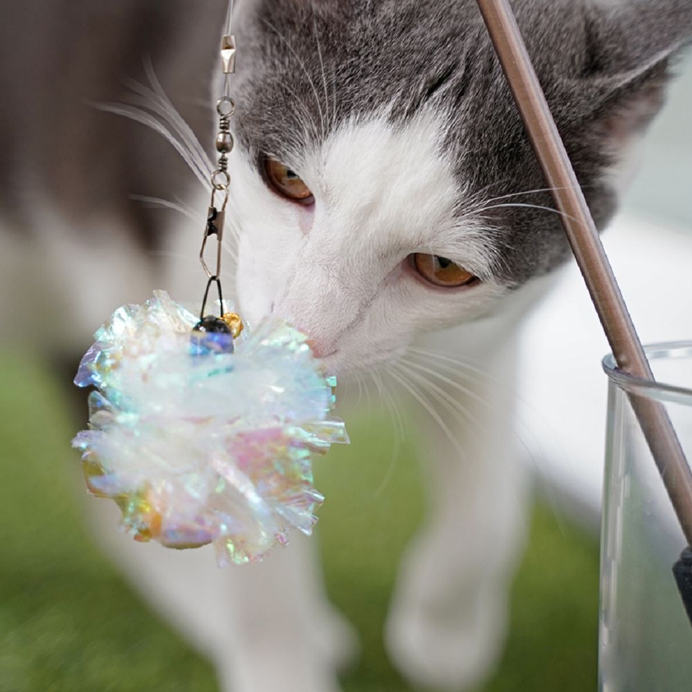 Rustle Ball Cat Teaser Replacement - Interactive Cat Toy for Play & Exercise - Perfect for Indoor Cats, Kittens & Playtime