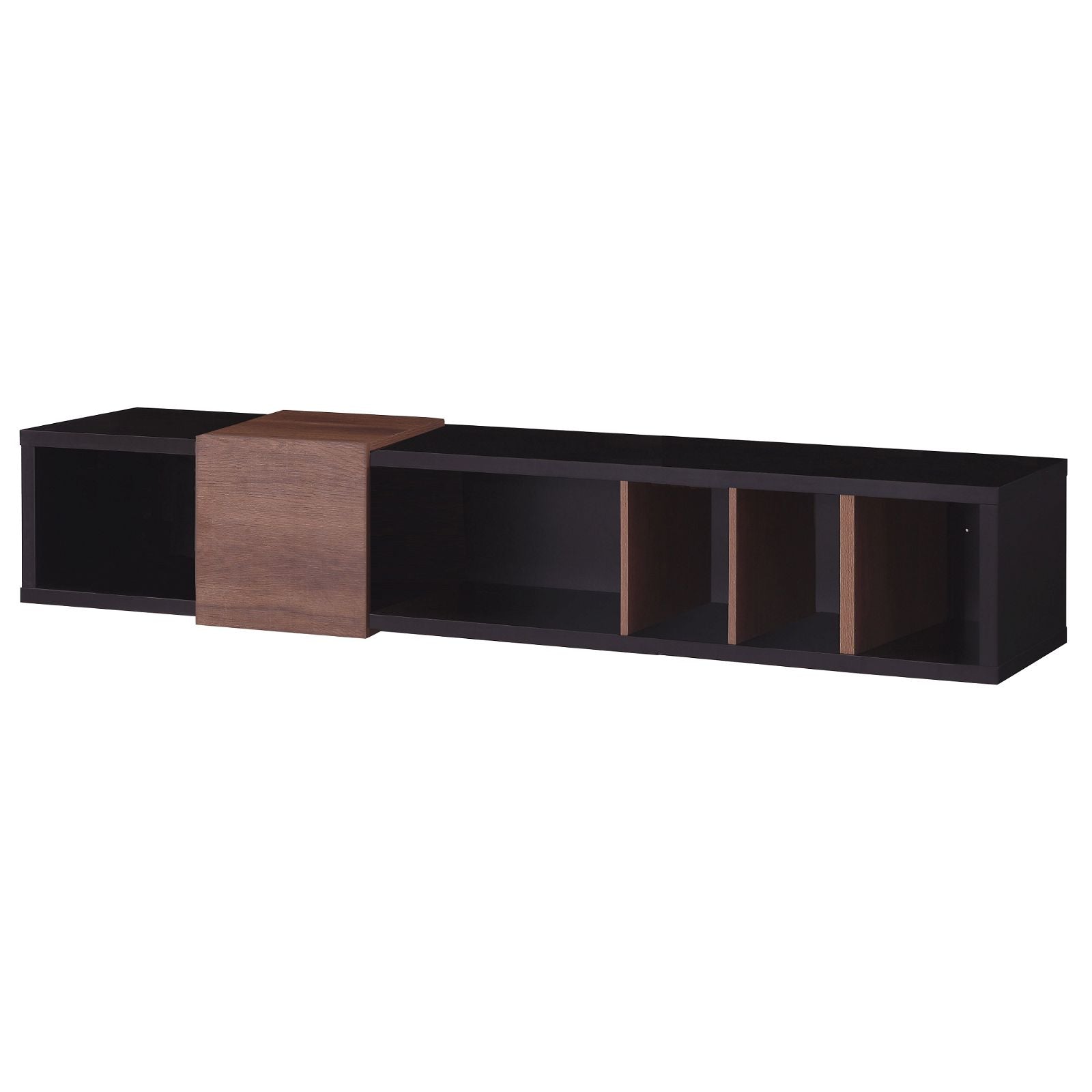 Tauris™ Dronus 1800 Floating TV Stand - Wall Mounted Entertainment Center with Hovering Design in Black - Perfect for Living Room, Bedroom & Home Theater Setup