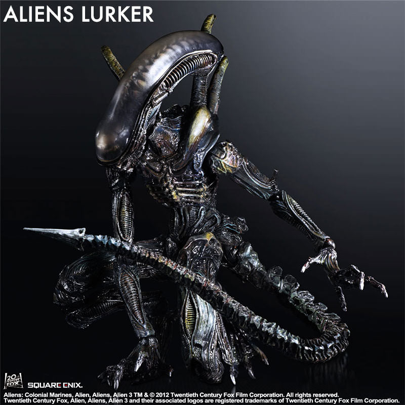 Aliens Colonial Marines No.1 Lurker Play Arts Kai Action Figure - Highly Detailed Collectible Toy for Sci-Fi Fans & Movie Enthusiasts - Perfect for Display, Photography, and Gaming Scenes