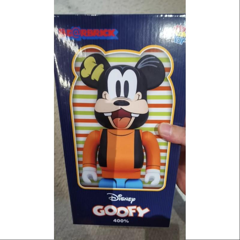 Disney Goofy 400% Be@rbrick Bearbrick Limited Edition 2024 - Collectible Vinyl Art Toy for Disney Fans & Anime Collectors | Perfect for Home Display, Office Decor, and Gift Giving