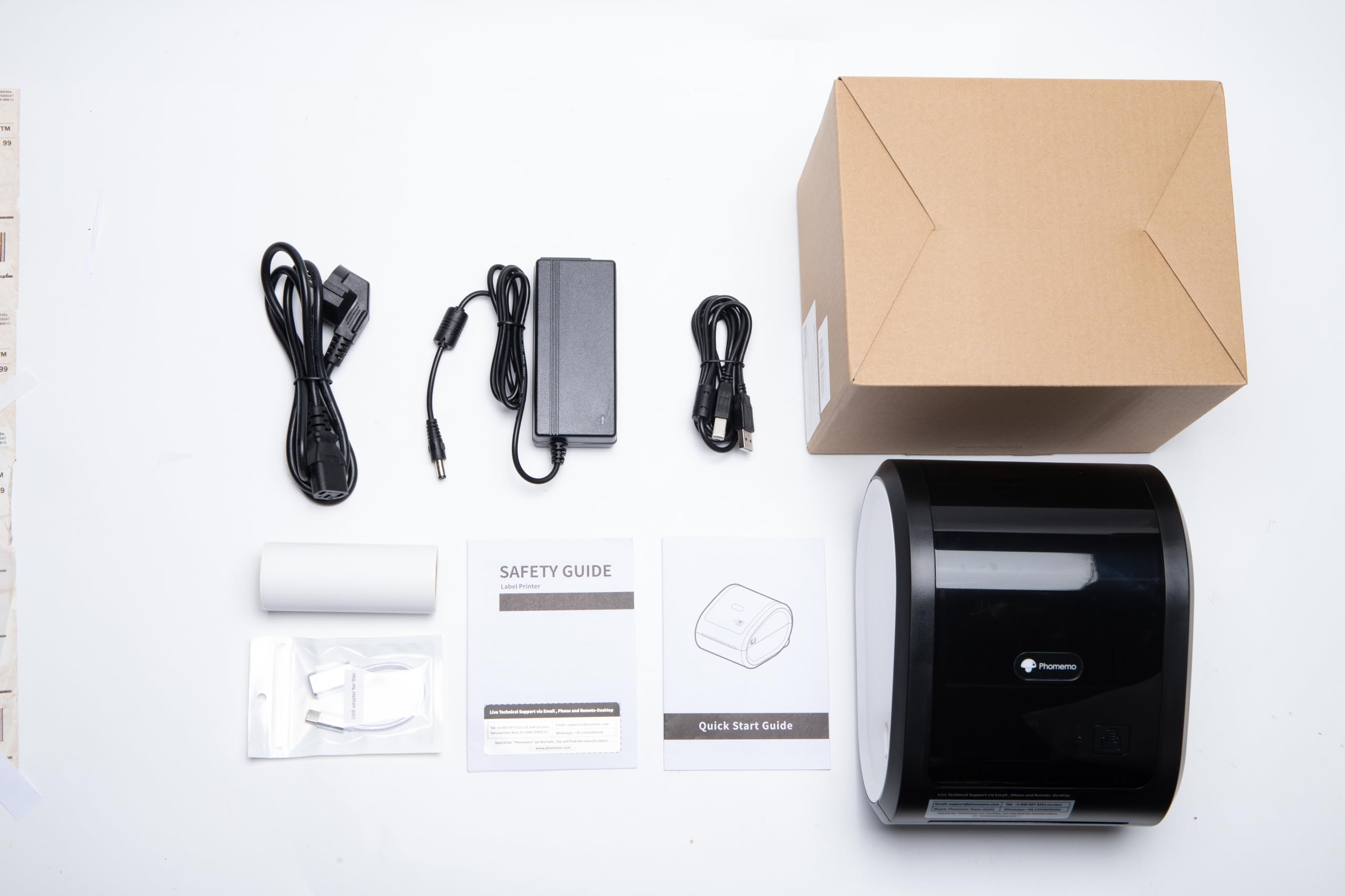 Phomemo D520BT Bluetooth Thermal Label Printer 4x6 - Shipping Address Printer for Small Business, Compatible with Amazon, eBay, Shopify, Etsy, FedEx, UPS, DHL - Perfect for E-commerce, Warehouse & Home Office Shipping Labels