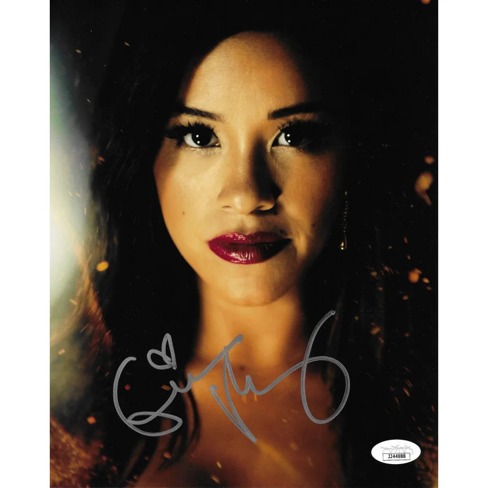 Gina Rodriguez Autographed 8x10 Photo with JSA COA - Signed Annihilation & Miss Bala Movie Memorabilia - Perfect for Collectors, Fans & Home Theater Decor