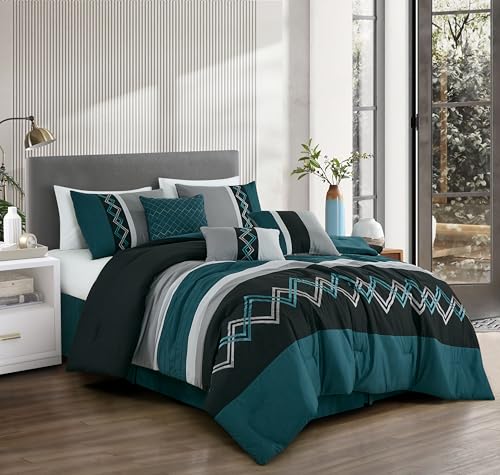 Teal/Black/Gray