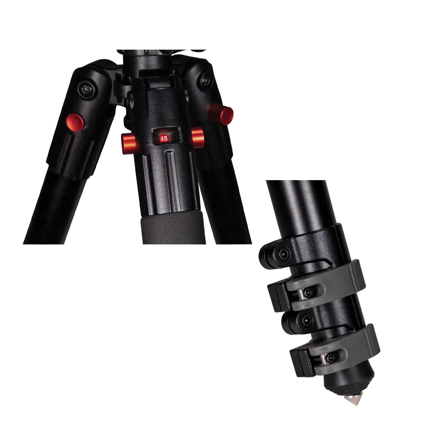 BOG DeathGrip Aluminum Tripod - Lightweight Hunting Shooting Tripod for Rifle, Crossbow & Spotting Scope - Perfect for Outdoor Adventures, Hunting & Wildlife Photography