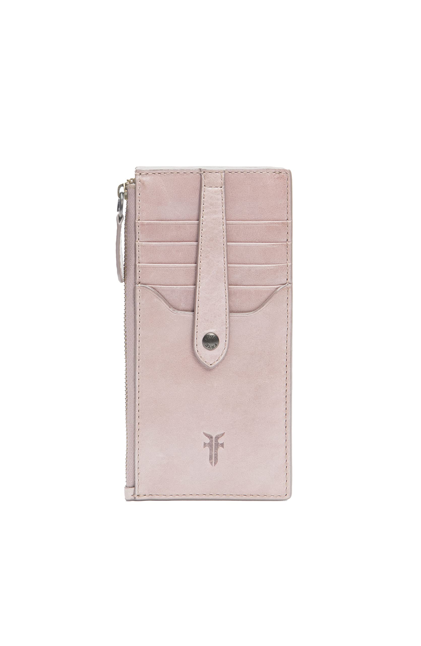 Frye Women's Melissa Snap Card Wallet - Genuine Leather RFID Blocking Slim Wallet for Credit Cards & Cash | Perfect for Everyday Use, Travel & Minimalist Lifestyle